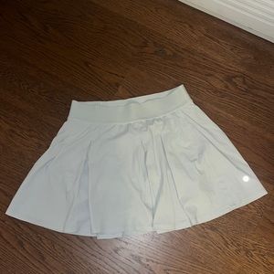 Lulu Lemon Tennis Skirt in Icy Blue